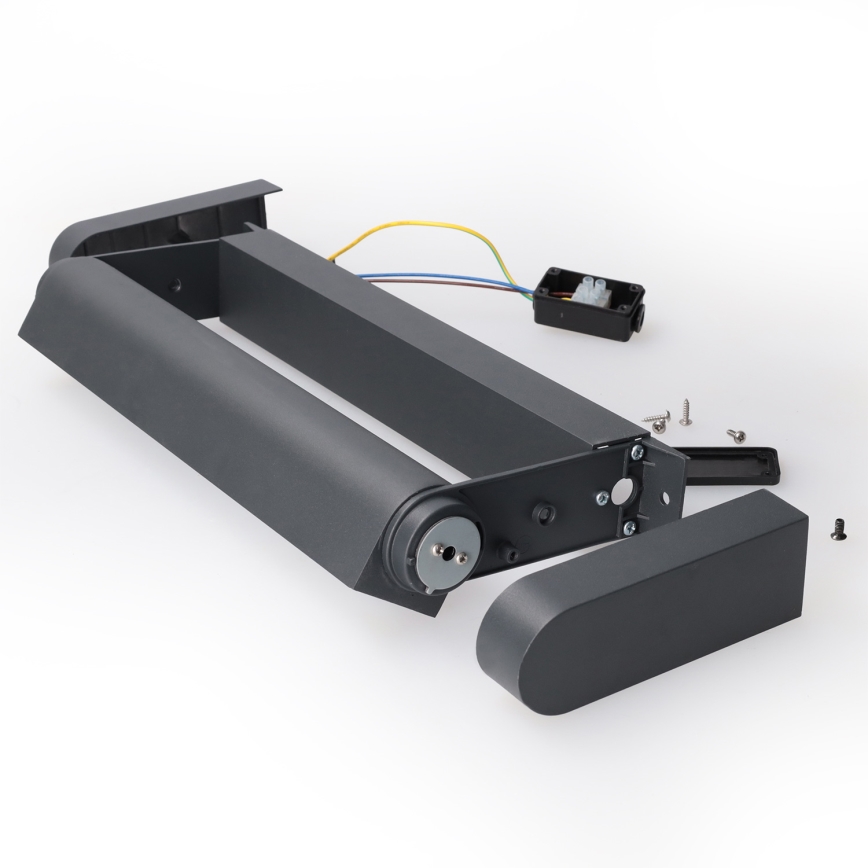 Brilagi - LED Vonkajšie nástenné svietidlo SALERNO LED/12W/230V 35,5 cm antracitové IP65
