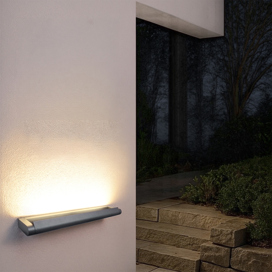 Brilagi - Vonkajšie nástenné LED svietidlo SALERNO LED/24W/230V 66 cm antracit IP65