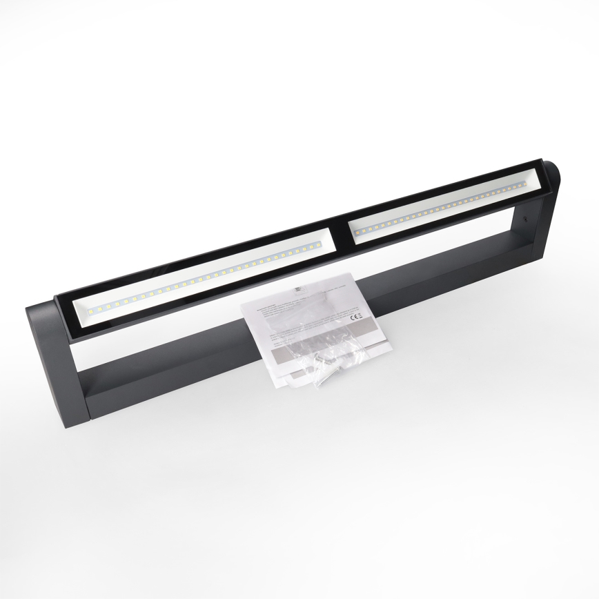 Brilagi - Vonkajšie nástenné LED svietidlo SALERNO LED/24W/230V 66 cm antracit IP65