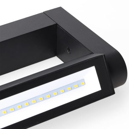 Brilagi - LED vonkajšie nástenné svietidlo SALERNO LED/24W/230V 66 cm čierna IP65
