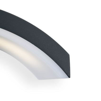 Brilagi - LED Vonkajšie nástenné svietidlo so senzorom ARCELO LED/8W/230V IP54