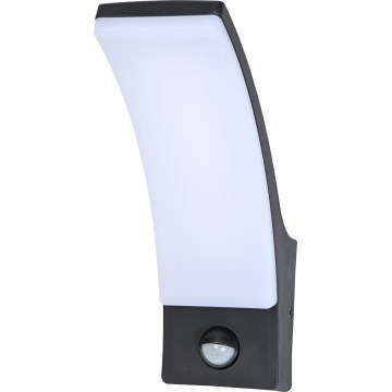 Brilagi - LED Vonkajšie nástenné svietidlo so senzorom ARCELO LED/9W/230V IP44