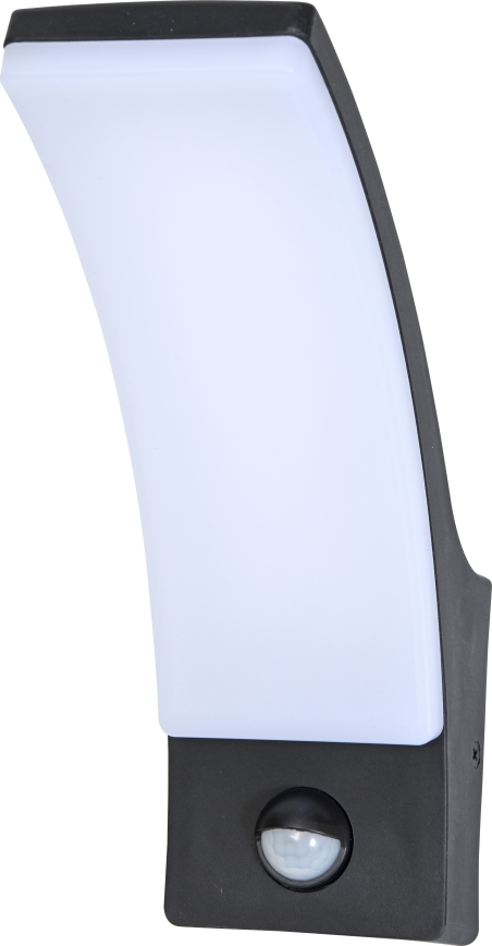Brilagi - LED Vonkajšie nástenné svietidlo so senzorom ARCELO LED/9W/230V IP44