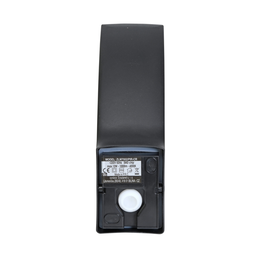 Brilagi - LED Vonkajšie nástenné svietidlo so senzorom ARCELO LED/9W/230V IP44