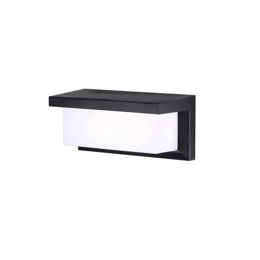 Brilagi - LED Vonkajšie nástenné svietidlo so senzorom BRICKY LED/12W/230V čierna IP54