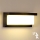 Brilagi - LED Vonkajšie nástenné svietidlo so senzorom BRICKY LED/12W/230V čierna IP54