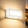 Brilagi - LED vonkajšie nástenné svietidlo so senzorom PARKER LED/12W/230V biele IP44