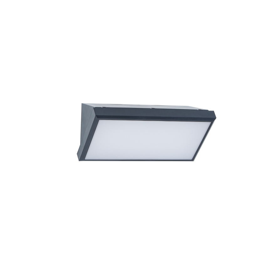 Brilagi - LED vonkajšie nástenné svietidlo so snímačom TRIANGLE LED/20W/230V antracit IP65