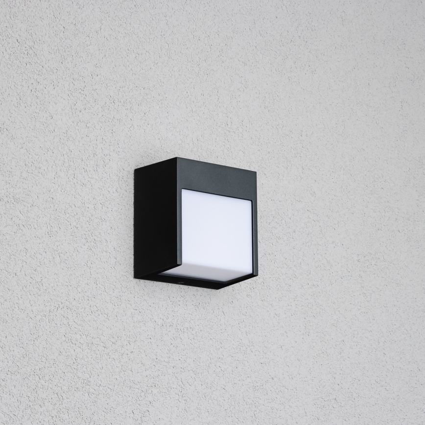 Brilagi - LED Vonkajšie nástenné svietidlo TERNI LED/12W/230V čierna IP44