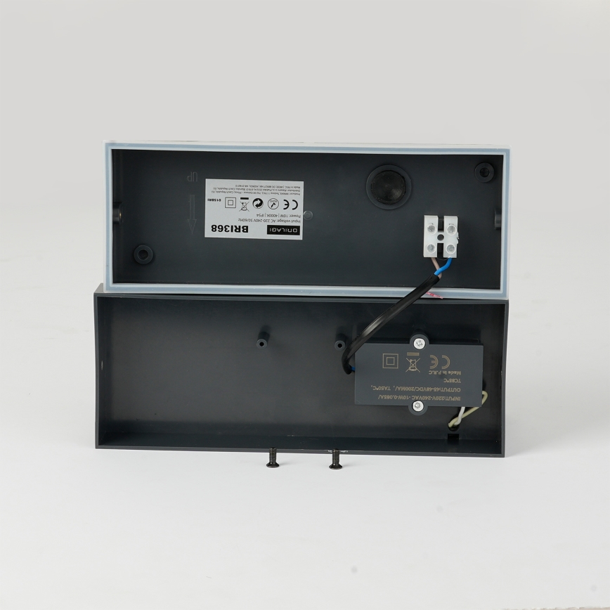 Brilagi - LED vonkajšie nástenné svietidlo TESSI LED/10W/230V antracit IP54