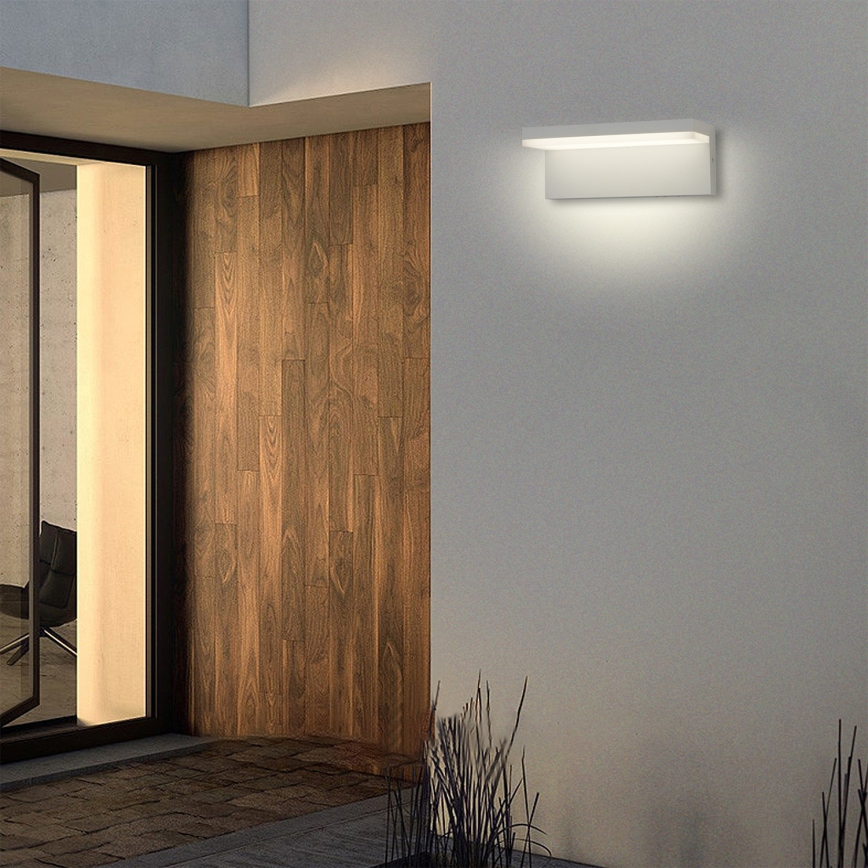 Brilagi - LED vonkajšie nástenné svietidlo TESSI LED/10W/230V biele IP54