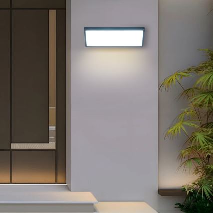 Brilagi - LED vonkajšie nástenné svietidlo TRIANGLE LED/42W/230V 3000/4000/6500K antracit IP65