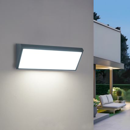 Brilagi - LED vonkajšie nástenné svietidlo TRIANGLE LED/42W/230V 3000/4000/6500K antracit IP65