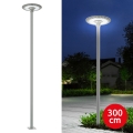BRILAGI - LED Vonkajšie pouličné svietidlo so stĺpom 3 m URBANSPARK LED/120W/230V sivá IP65