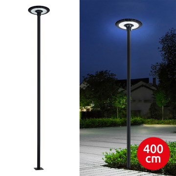 Brilagi - LED vonkajšie pouličné svietidlo so stĺpom 4 m URBANSPARK LED/120W/230V čierna IP65