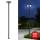 Brilagi - LED vonkajšie pouličné svietidlo so stĺpom 4 m URBANSPARK LED/120W/230V čierna IP65
