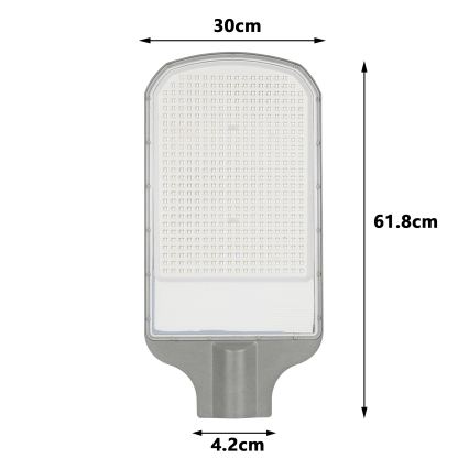 Brilagi - LED vonkajšie pouličné svietidlo URBANLIGHT LED/250W/230V sivé IP65