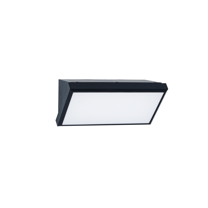 Brilagi - Stmievateľné LED vonkajšie nástenné svietidlo TRIANGLE 1xE27/6W/230V 2700-6500K IP65 čierna