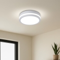 Brilagi - LED vonkajšie stropné svietidlo BENE LED/18W/230V pr. 21,5 cm biela IP54