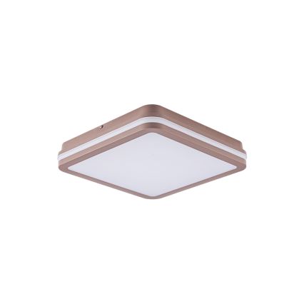 Brilagi - LED vonkajšie stropné svietidlo BENE LED/24W/230V 26x26 cm hnedé IP54