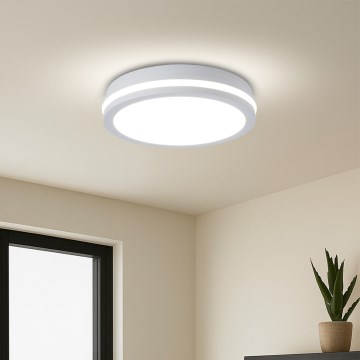 Brilagi - LED vonkajšie stropné svietidlo BENE LED/24W/230V pr. 26 cm biela IP54