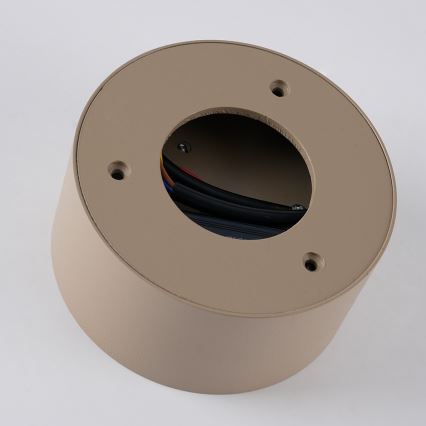 BRILAGI - LED vonkajšie stropné svietidlo FORIS LED/14W/230V pr. 12 cm béžové IP44