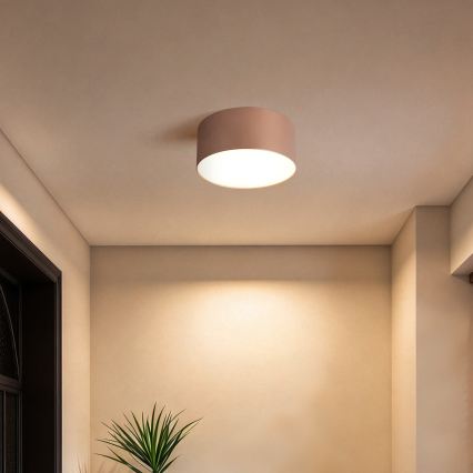BRILAGI - LED Vonkajšie stropné svietidlo FORIS LED/14W/230V priemer 12 cm bronzové IP44