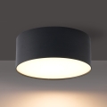 BRILAGI - LED Vonkajšie stropné svietidlo FORIS LED/20W/230V priemer 15 cm čierna IP44