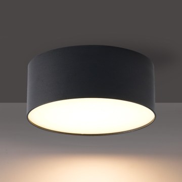 BRILAGI - LED Vonkajšie stropné svietidlo FORIS LED/20W/230V priemer 15 cm čierna IP44