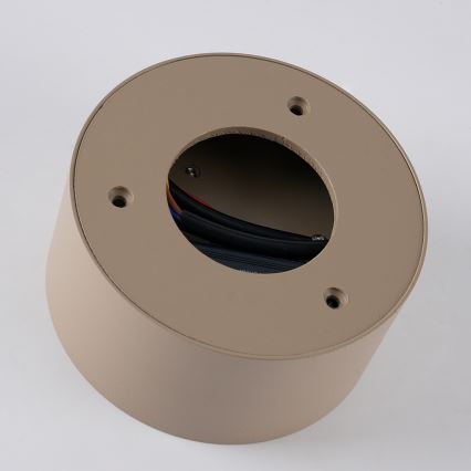 BRILAGI - LED Vonkajšie stropné svietidlo FORIS LED/9W/230V pr. 9 cm béžová IP44