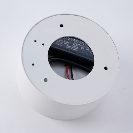BRILAGI - LED Vonkajšie stropné svietidlo FORIS LED/9W/230V pr. 9 cm biela IP44