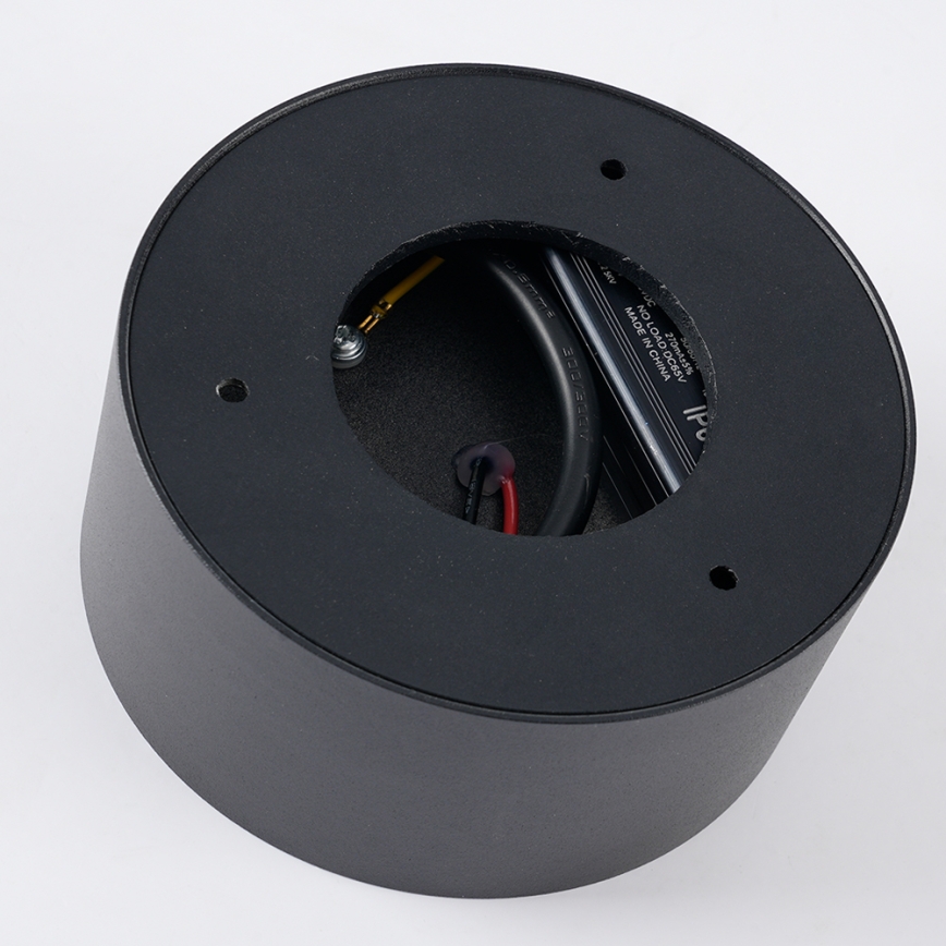BRILAGI - LED Vonkajšie stropné svietidlo FORIS LED/9W/230V pr. 9 cm čierna IP44