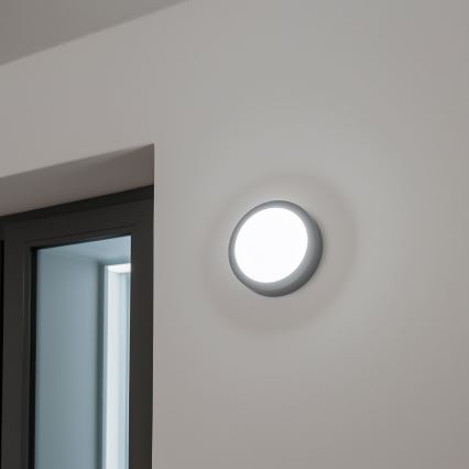 Brilagi - LED Vonkajšie stropné svietidlo LED/13W/230V pr. 17 cm IP54 antracit