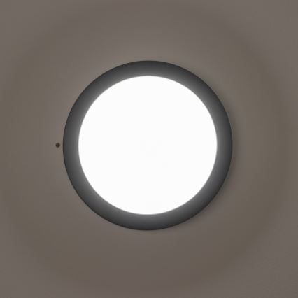 Brilagi - LED Vonkajšie stropné svietidlo LED/13W/230V pr. 17 cm IP54 antracit
