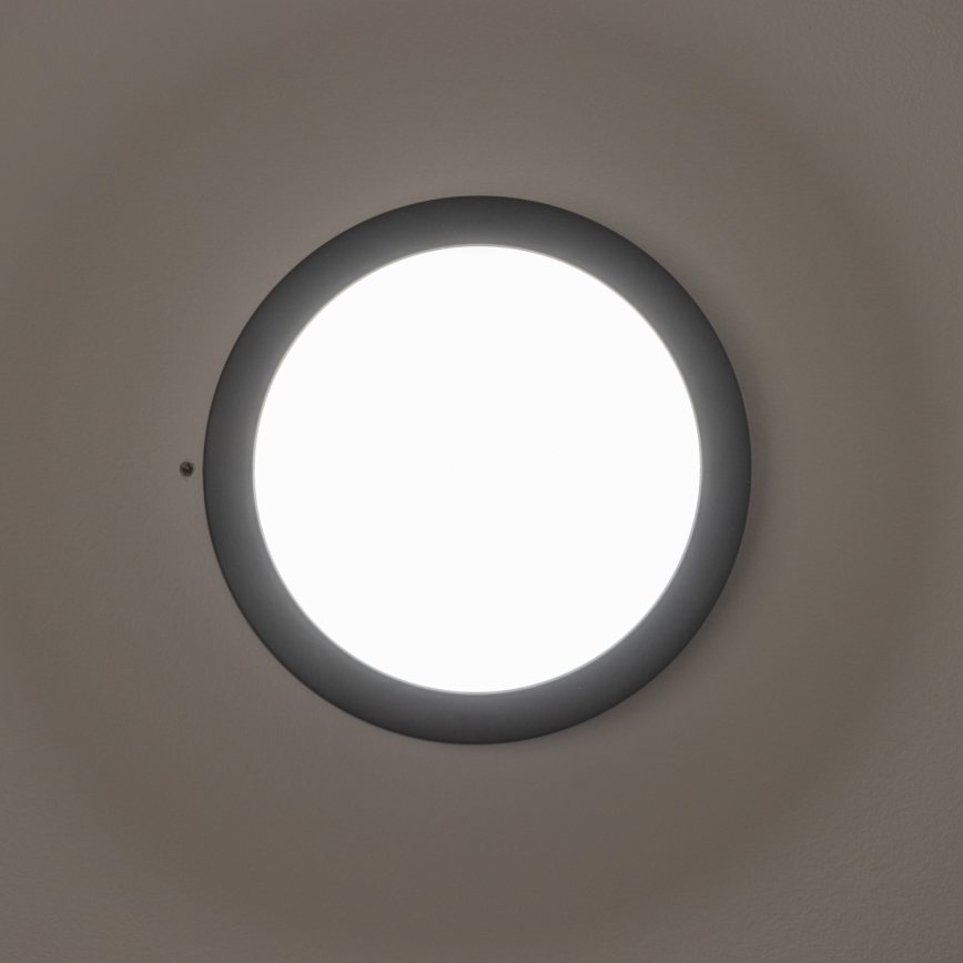 Brilagi - LED Vonkajšie stropné svietidlo LED/13W/230V pr. 17 cm IP54 antracit