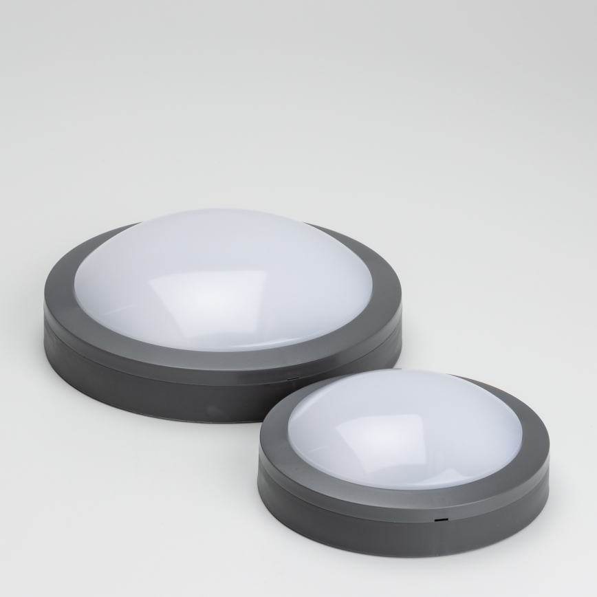 Brilagi - LED Vonkajšie stropné svietidlo LED/13W/230V pr. 17 cm IP54 antracit