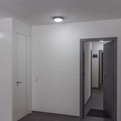 Brilagi - LED Vonkajšie stropné svietidlo LED/20W/230V pr. 23 cm IP54 antracit