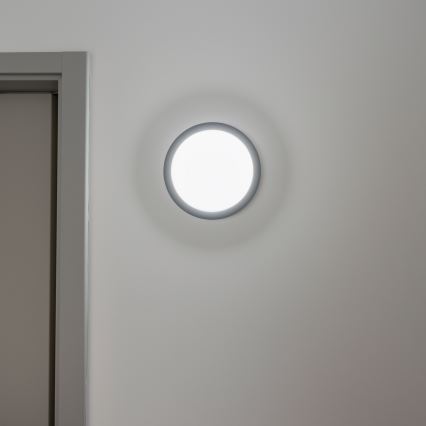 Brilagi - LED Vonkajšie stropné svietidlo LED/20W/230V pr. 23 cm IP54 antracit