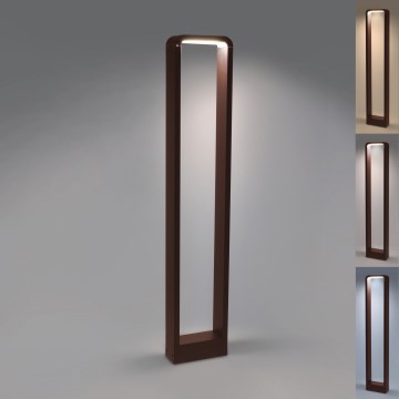 Brilagi - LED vonkajšie svietidlo BARI LED/7W/230V 3000/4000/6000K hnedá IP54 80 cm