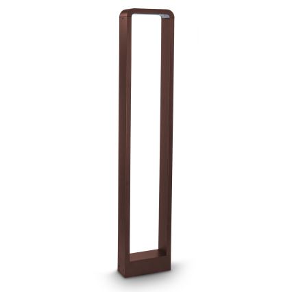 Brilagi - LED vonkajšie svietidlo BARI LED/7W/230V 3000/4000/6000K hnedá IP54 80 cm