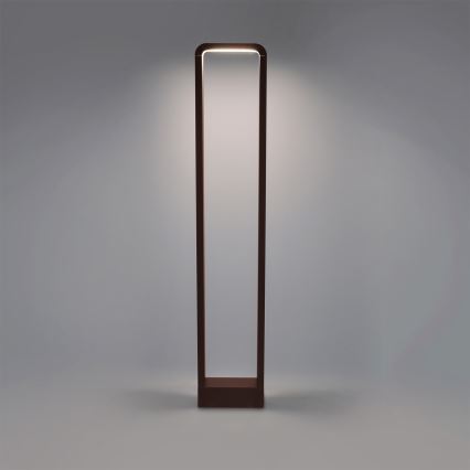 Brilagi - LED vonkajšie svietidlo BARI LED/7W/230V 3000/4000/6000K hnedá IP54 80 cm