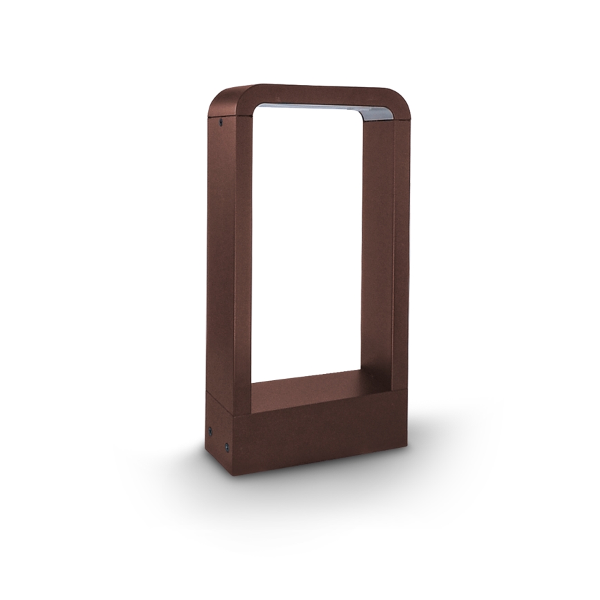 Brilagi - LED Vonkajšie svietidlo BARI LED/7W/230V 3000/4000/6000K hnedé IP54 30 cm