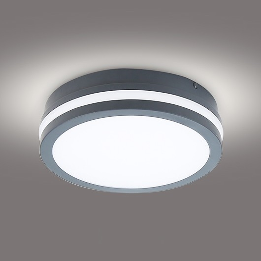Brilagi - LED Vonkajšie svietidlo BENE LED/18W/230V pr. 22 cm antracit IP54