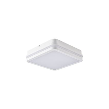 Brilagi - LED Vonkajšie svietidlo so senzorom BENE LED/18W/230V 22x22 cm biela IP54