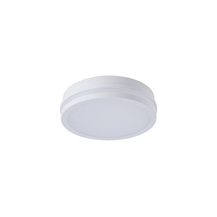 Brilagi - LED vonkajšie stropné svietidlo so senzorom BENE LED/18W/230V pr. 21,5 cm biela IP54