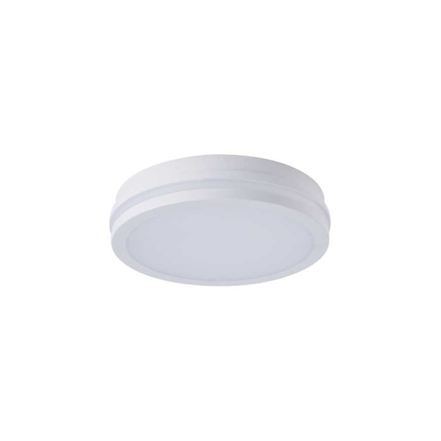 Brilagi - LED vonkajšie stropné svietidlo so senzorom BENE LED/24W/230V priemer 26 cm biela IP54