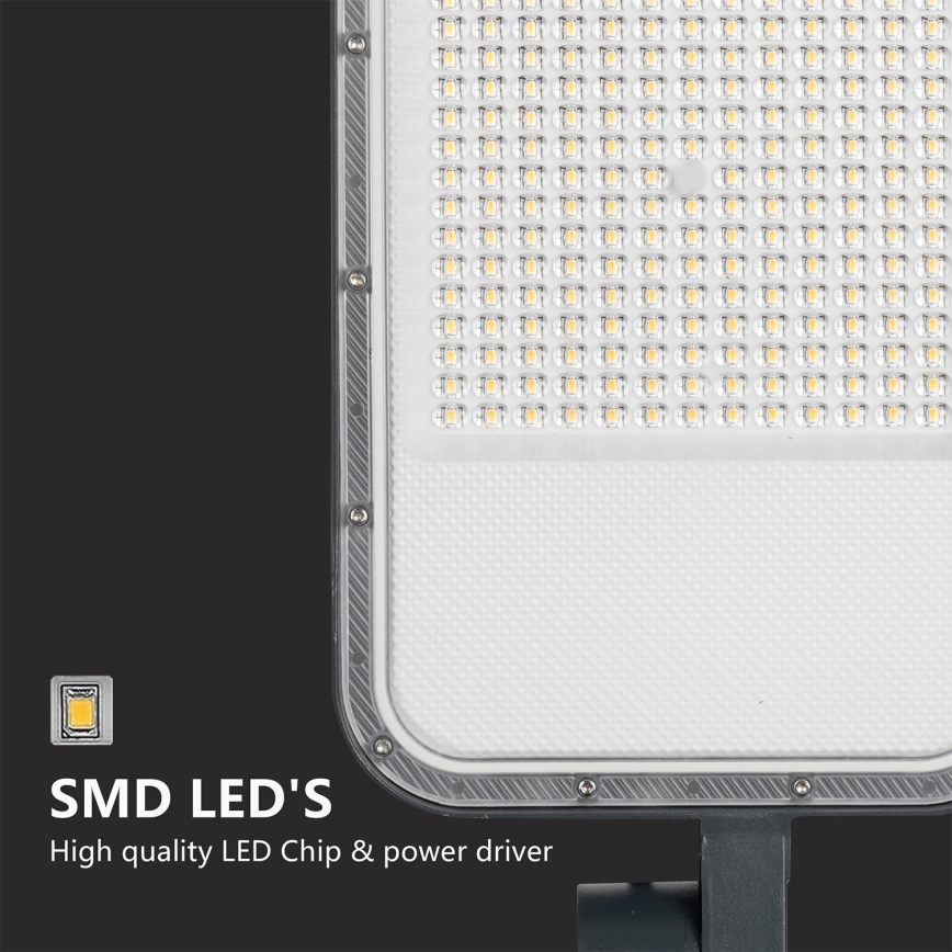 Brilagi - LED vonkajšie pouličné svietidlo so stĺpom a kĺbom 4 m URBANLIGHT LED/200W/230V antracit IP65