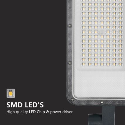 Brilagi - LED vonkajšie uličné svietidlo so stĺpom a kĺbom 3 m URBANLIGHT LED/50W/230V antracit IP65