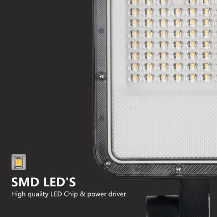 Brilagi - vonkajšie pouličné LED svietidlo so stĺpom a kĺbom 3 m URBANLIGHT LED/50W/230V čierne IP65