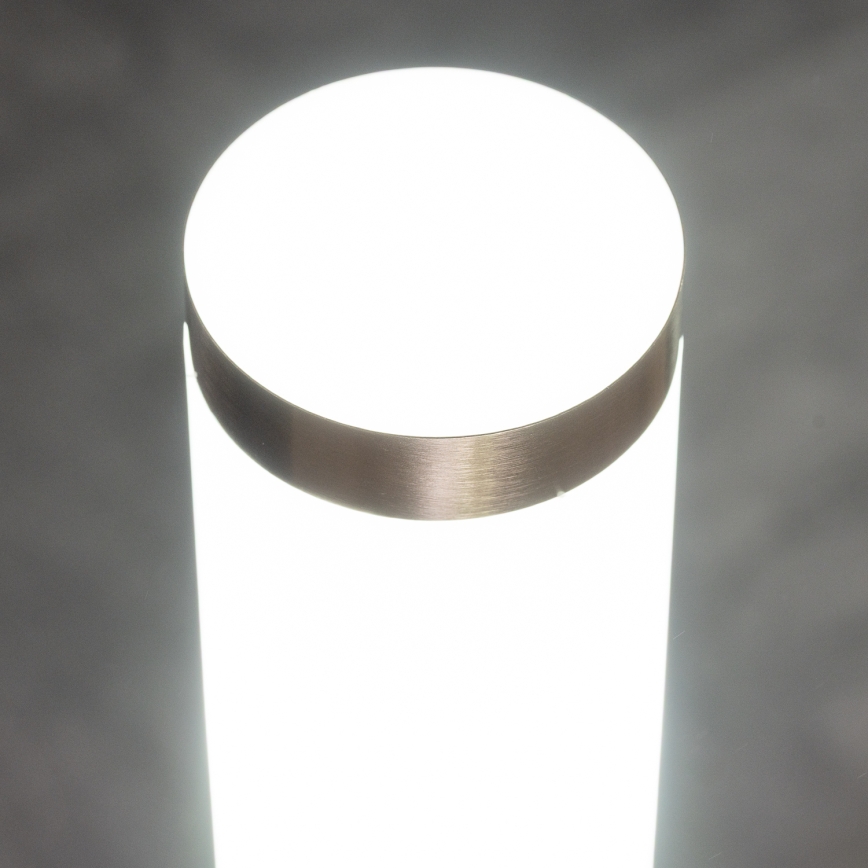 BRILAGI - LED vonkajšie svietidlo so zásuvkou ELIA 1xE27/7W/230V 4000K IP44 50 cm matný chróm